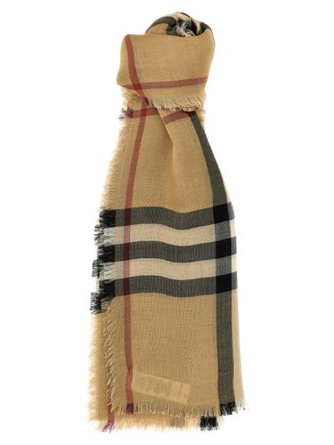 Burberry Check Reversible Scarf - Burberry - Modalova