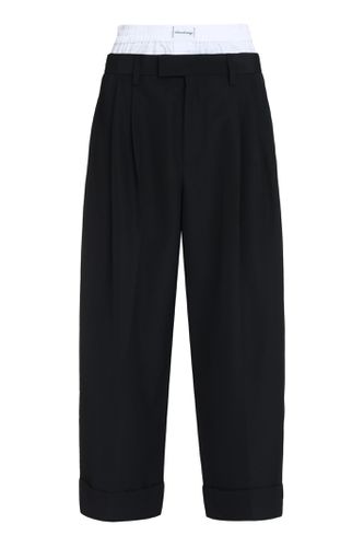 Alexander Wang Wool Blend Trousers - Alexander Wang - Modalova