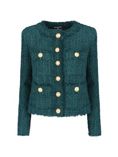 Balmain Tweed Blazer - Balmain - Modalova