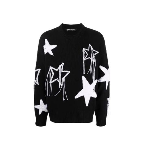 Star-embellished Sweater - Palm Angels - Modalova