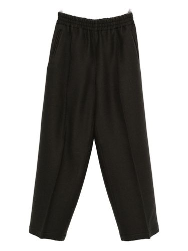Wool Wide-leg Trousers - Ami Alexandre Mattiussi - Modalova