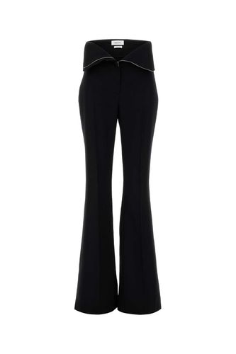 Alexander McQueen Black Wool Pant - Alexander McQueen - Modalova