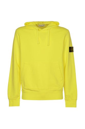 Logo Patch Drawstring Hoodie - Stone Island - Modalova