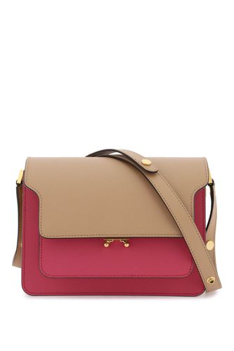 Tricolor Leather Medium Trunk Bag - Marni - Modalova