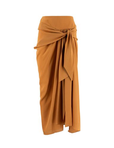 Silk Sarong Skirt - Ermanno Scervino - Modalova