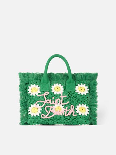 Colette Handbag With Crochet Flower Patches - MC2 Saint Barth - Modalova