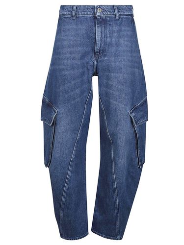 J. W. Anderson Logo Patch Tapered Jeans - J.W. Anderson - Modalova