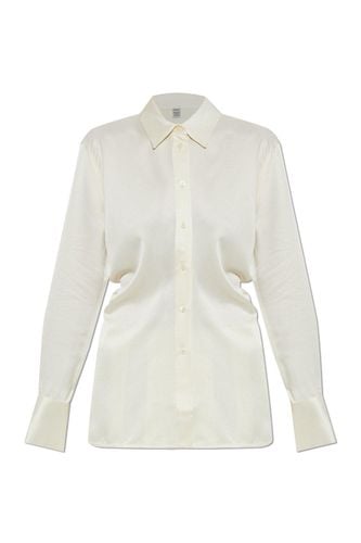 Totême Slouch-waist Satin Shirt - Totême - Modalova