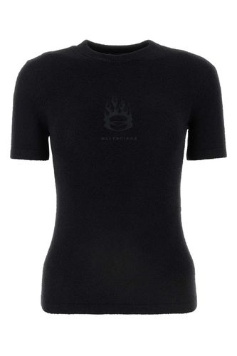 Terry Fabric T-shirt - Balenciaga - Modalova