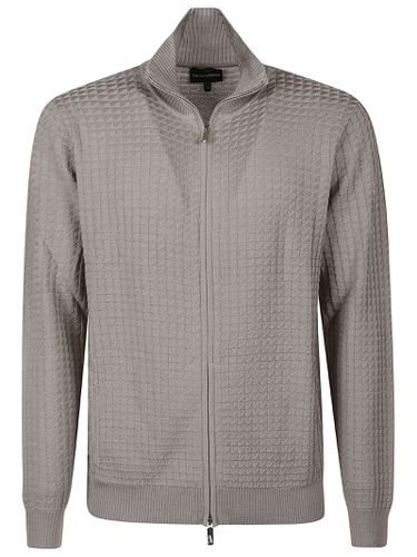 Emporio Armani Full Zip Sweater - Emporio Armani - Modalova