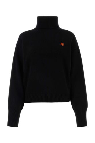 Kenzo Black Wool Sweater - Kenzo - Modalova