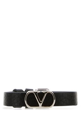 Leather Bracelet Vlogo - Valentino Garavani - Modalova