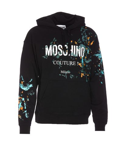 Moschino Logo Hoodie - Moschino - Modalova