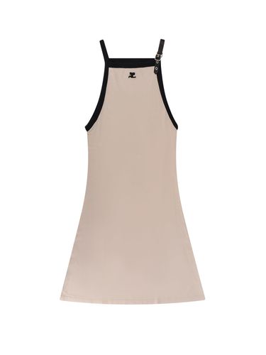 Courrèges Buckle Contrast Dress - Courrèges - Modalova