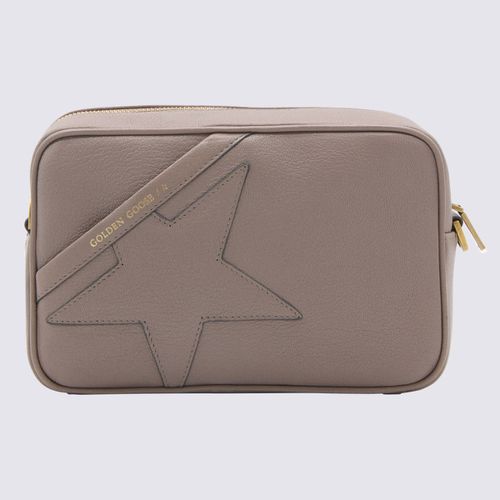 Beige Leather Star Crossbody Bag - Golden Goose - Modalova
