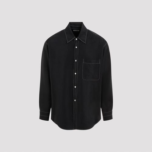 Easy Shirt With Contrasted Stitch - Lemaire - Modalova