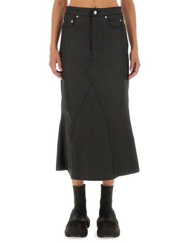 Rick Owens Denim Skirt - Rick Owens - Modalova