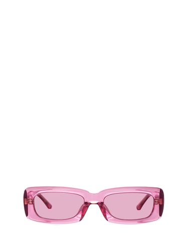 Attico16 Powder Pink / Silver Sunglasses - Linda Farrow - Modalova