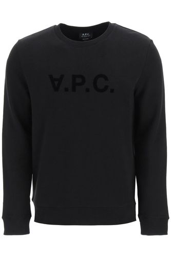 A. P.C. Flock V. p.c. Logo Sweatshirt Fleece - A.P.C. - Modalova