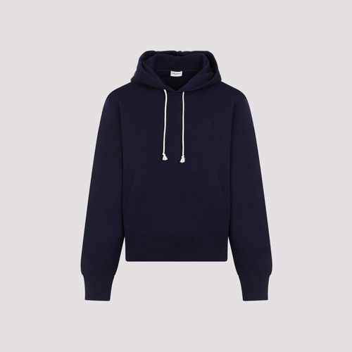 Saint Laurent Cotton Hoodie - Saint Laurent - Modalova