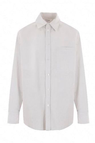 Checked Long Sleeved Shirt - Bottega Veneta - Modalova