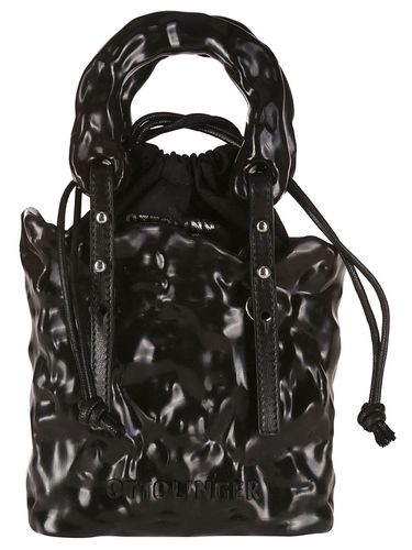 Top Drawstring Sculpted Tote Bag - Ottolinger - Modalova