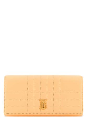 Burberry Peach Leather Lola Wallet - Burberry - Modalova