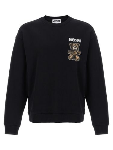 Moschino teddy Print Sweatshirt - Moschino - Modalova