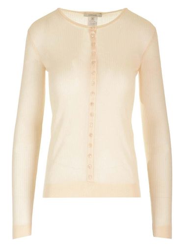 Long-sleeved Crewneck Ribbed Top - Lemaire - Modalova