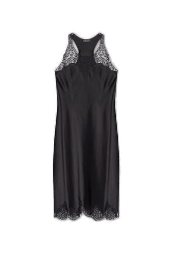 Balenciaga Satin Strappy Midi Dress - Balenciaga - Modalova