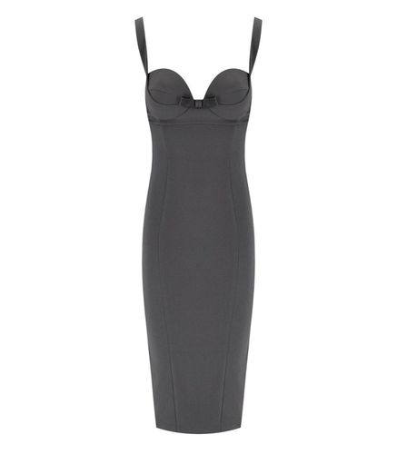 Bow Detailed Sleeveless Dress - Elisabetta Franchi - Modalova