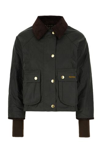 Military Green Cotton Beadnell Jacket - Barbour - Modalova