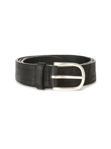 Cocco Classic Crocodile Leather Belt - Orciani - Modalova