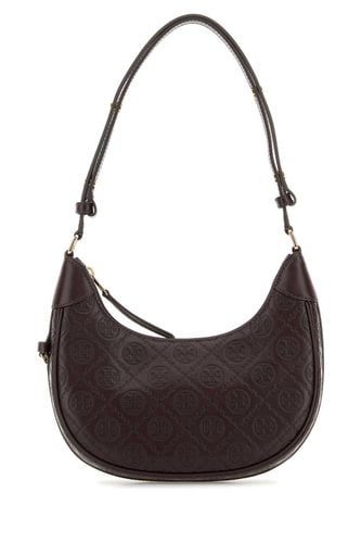 Brown Leather Shoulder Bag - Tory Burch - Modalova