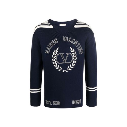 Valentino Wool Logo Sweater - Valentino - Modalova