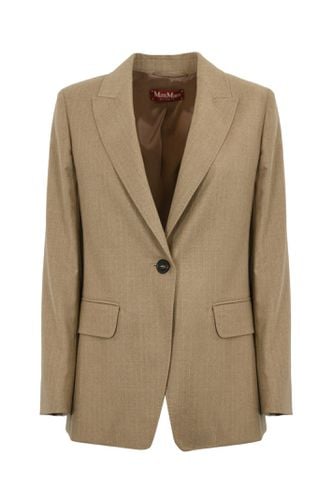 Erbert Wool Blazer Jacket - Max Mara Studio - Modalova