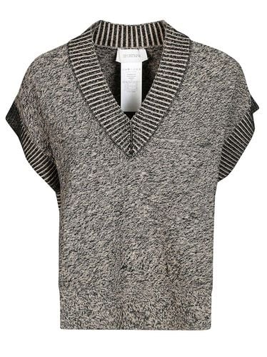 V-neck Short-sleeved Jumper - SportMax - Modalova