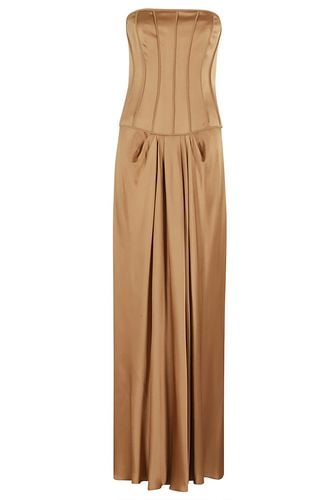 Alberta Ferretti Abito Satin - Alberta Ferretti - Modalova