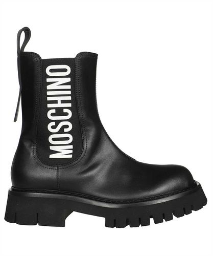 Moschino Leather Chelsea Boots - Moschino - Modalova