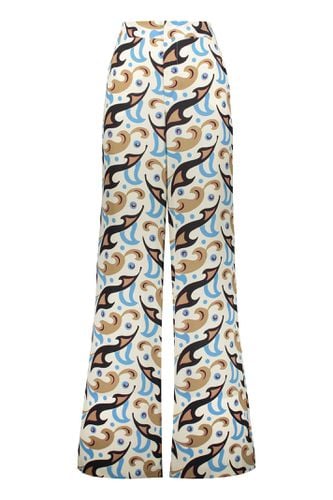 Etro Printed Silk Pants - Etro - Modalova