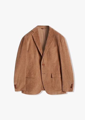 Aabenzio Single-breasted Jacket With Patch Pockets - doppiaa - Modalova