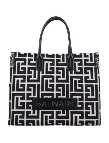 B Army Shopper Medium Monogram - Balmain - Modalova