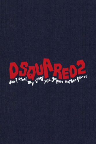 Don T Steal My Board Logo Print T-shirt - Dsquared2 - Modalova