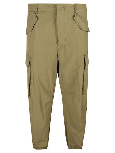 Laneus Wide Leg Cargo Pants - Laneus - Modalova