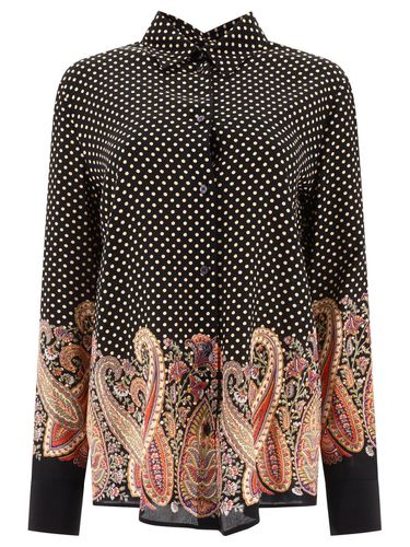 All-over Paisley Printed Long-sleeved Blouse - Etro - Modalova