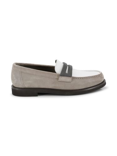 Brunello Cucinelli Suede Moccasins - Brunello Cucinelli - Modalova