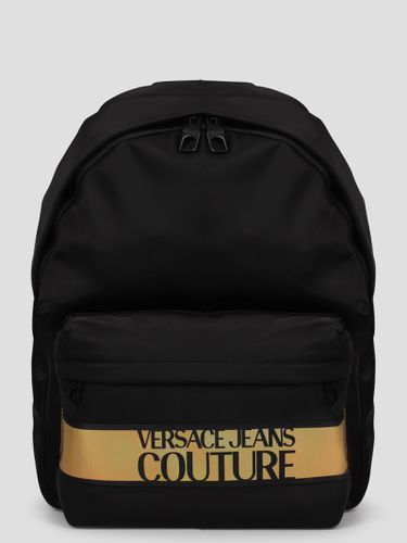 Backpack With Logo - Versace Jeans Couture - Modalova