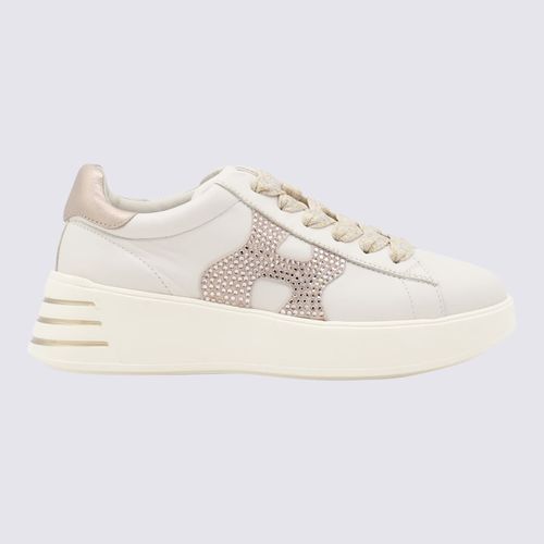 Hogan White Leather Sneakers - Hogan - Modalova