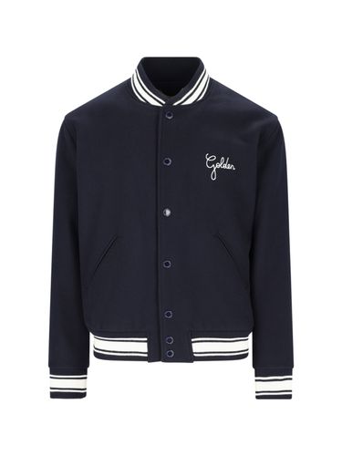 Golden Goose Logo Bomber Jacket - Golden Goose - Modalova