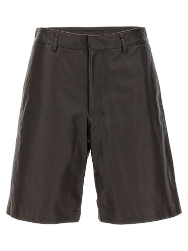 Lemaire Leather Bermuda Shorts - Lemaire - Modalova